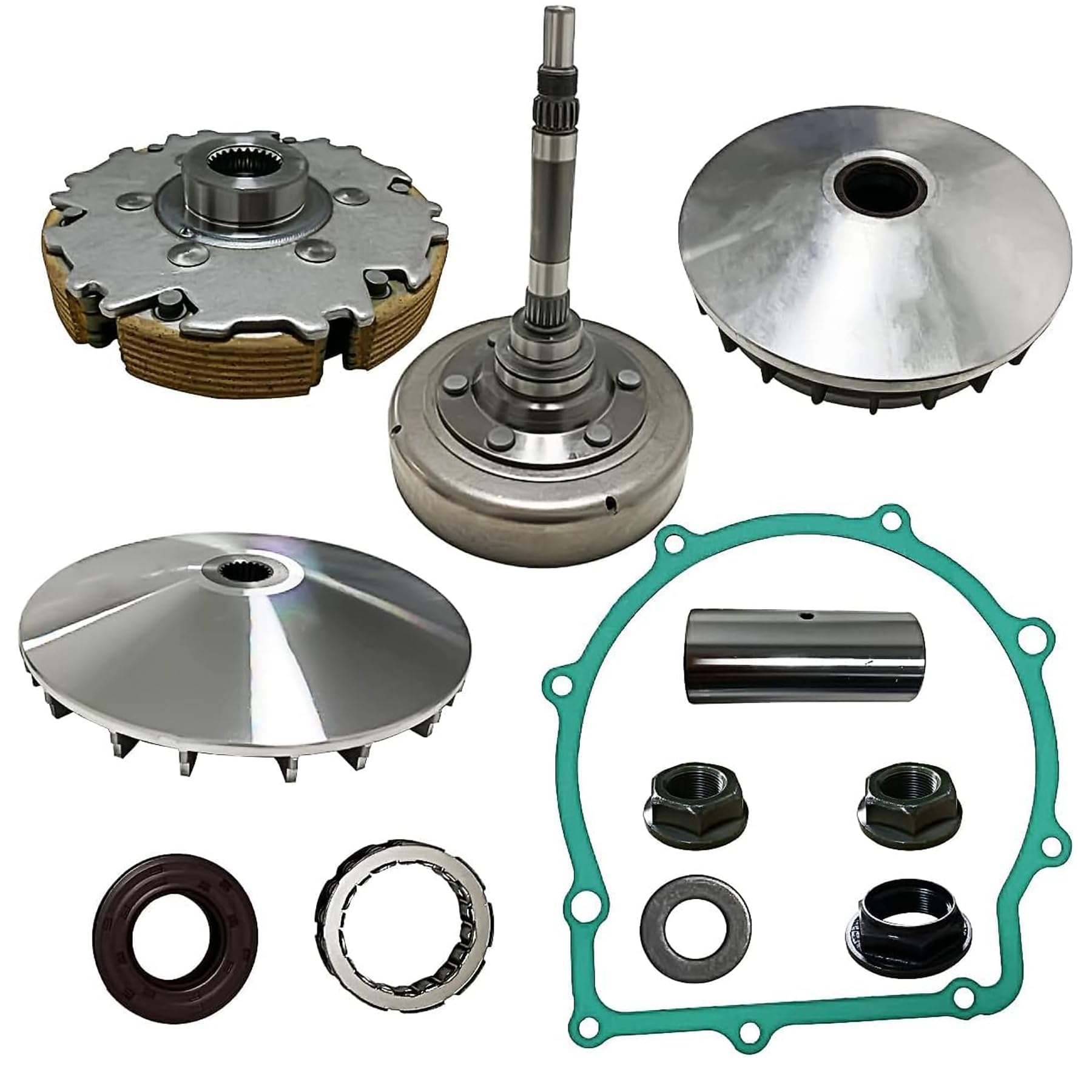 SUONE Wet Clutch Kits Assembly Replacement for Yamaha Grizzly 700